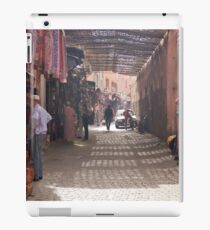 marrakech street life iPad Case/Skin