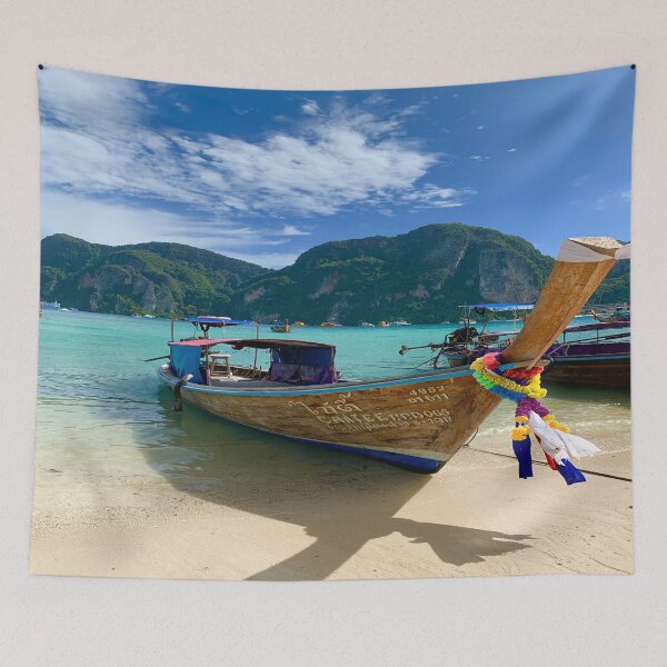 Aperçu de l'œuvre Bateau thaïlandais créée et vendue par FlightNomad.