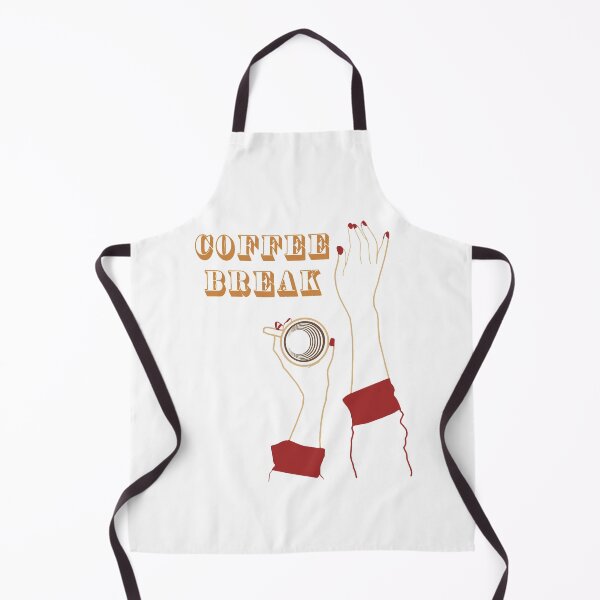 Item preview, Woman having a Coffee Break designed and sold by Giovanni's Brown Quotes.