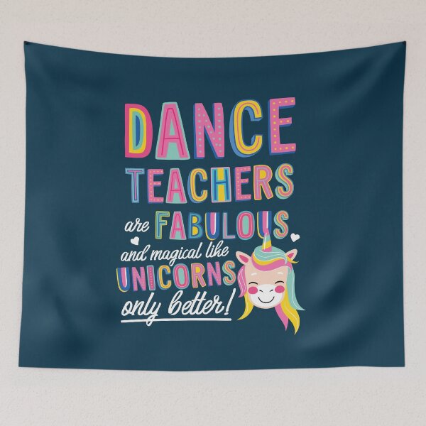 Item preview, Dance Teachers are like Unicorns Gift Idea designed and sold by betternotes.