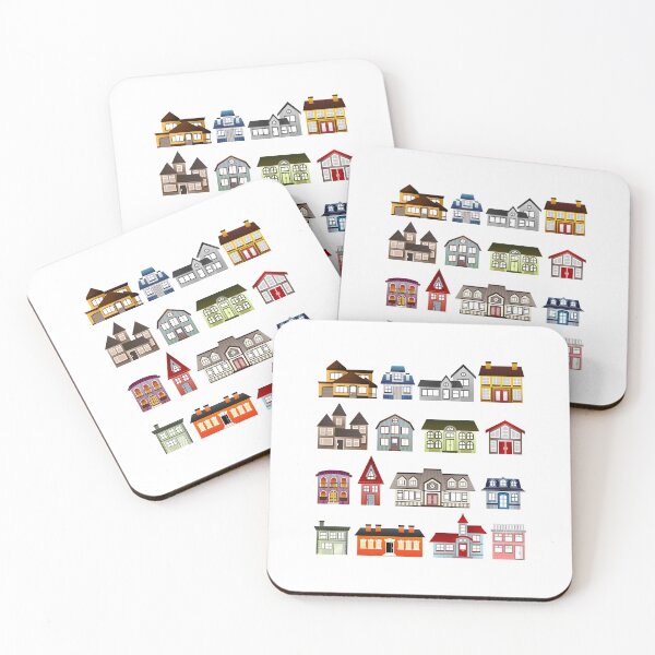 Item preview, Houses in the Neighborhood designed and sold by MUZA9.