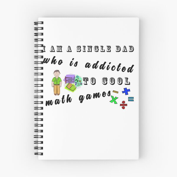 Item preview, i am a single dad who is addicted to cool math games T-shirt designed and sold by ishako online.