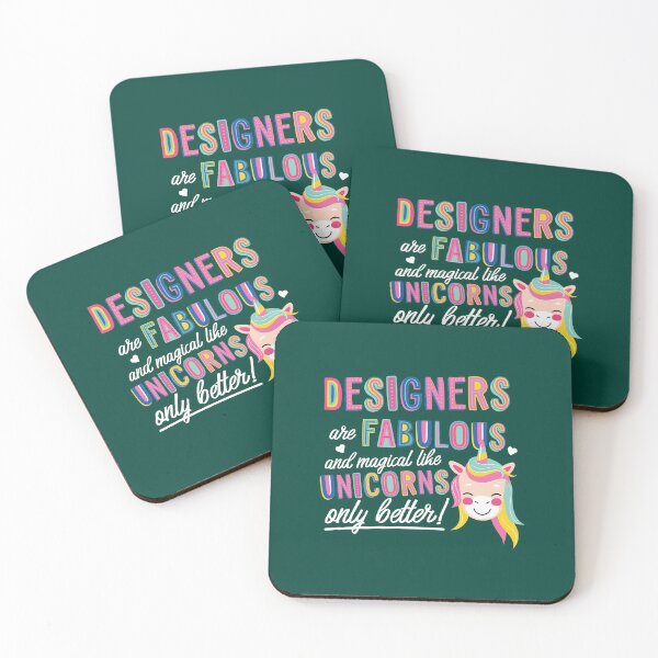 Artikelvorschau, Designers are like Unicorns Gift Idea entworfen und verkauft von betternotes.