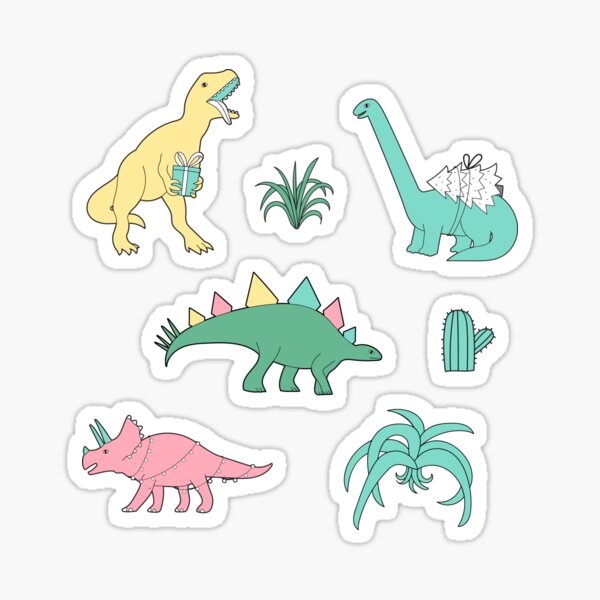 Item preview, Dinosaures de Noël. designed and sold by kostolom3000.
