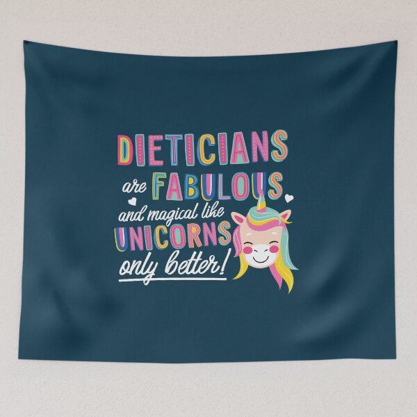 Item preview, Dieticians are like Unicorns Gift Idea designed and sold by betternotes.