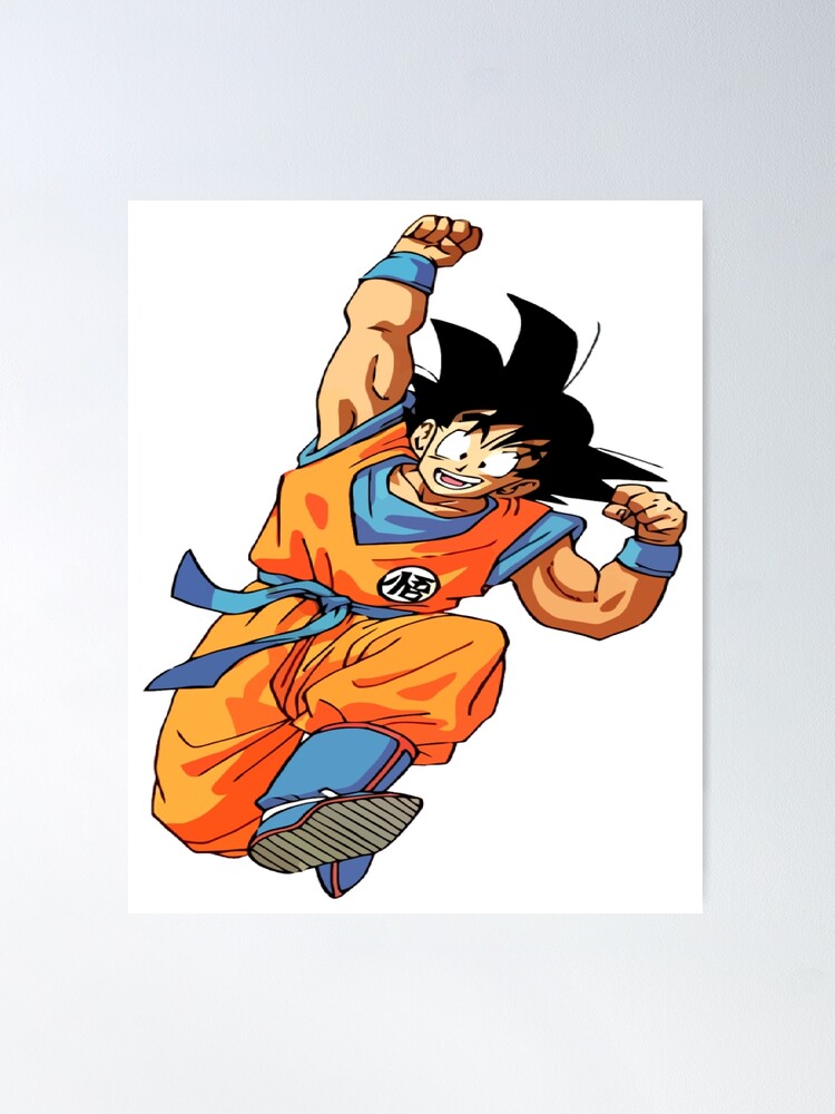 Son Goku Child Art Board Print by matthieu jouannet