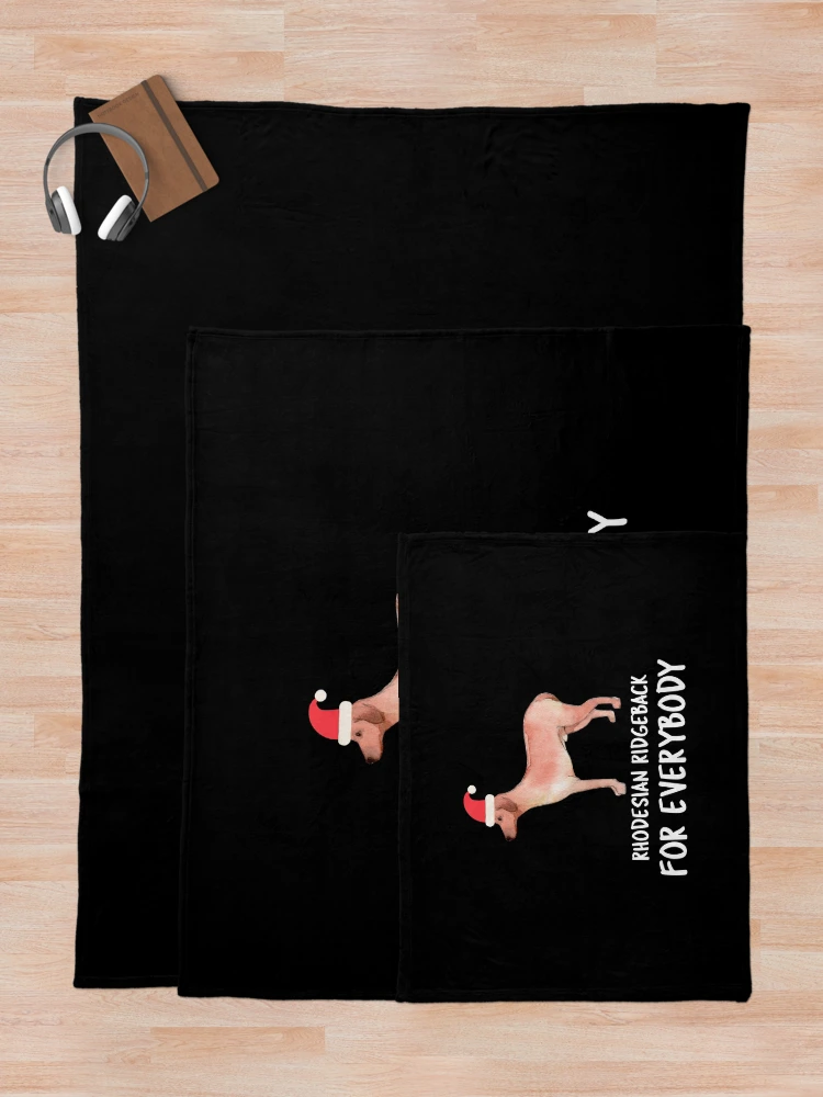 Thumbnail 5 of 6, Throw Blanket, Dogs For Everybody (Rhodesian Ridgeback) designed and sold by YourEssentials.