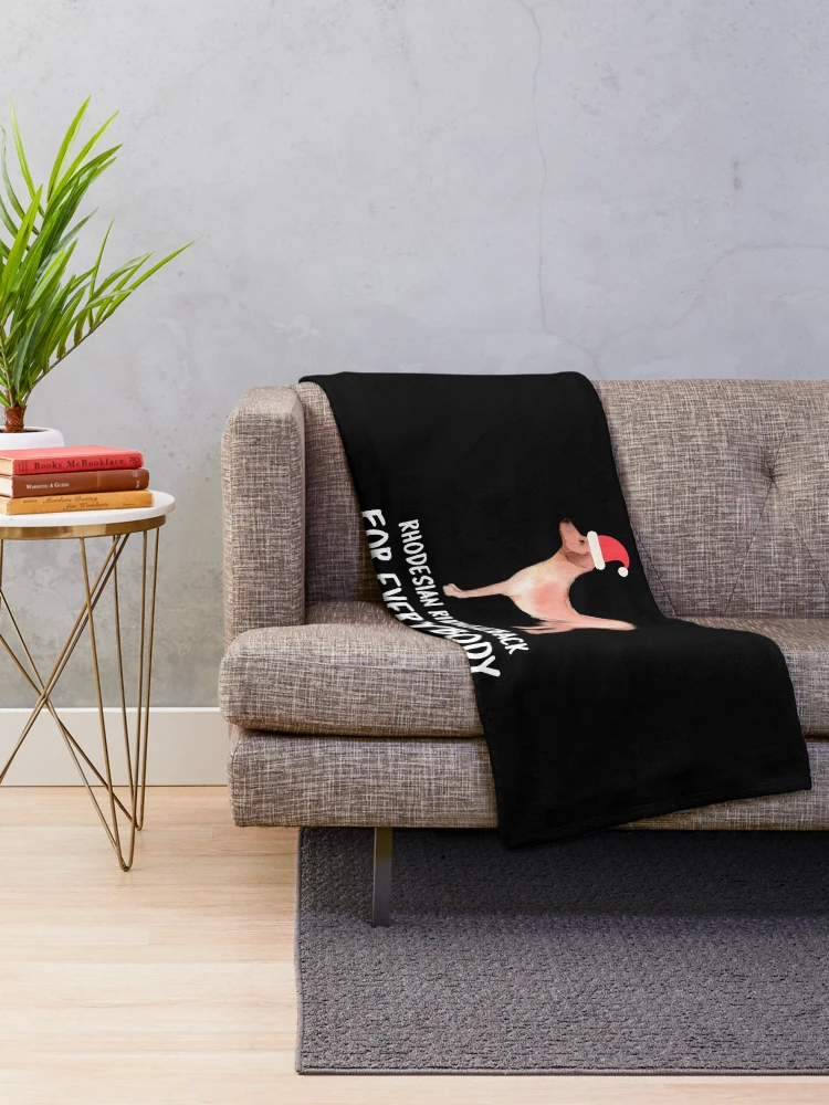 Thumbnail 2 of 6, Throw Blanket, Dogs For Everybody (Rhodesian Ridgeback) designed and sold by YourEssentials.