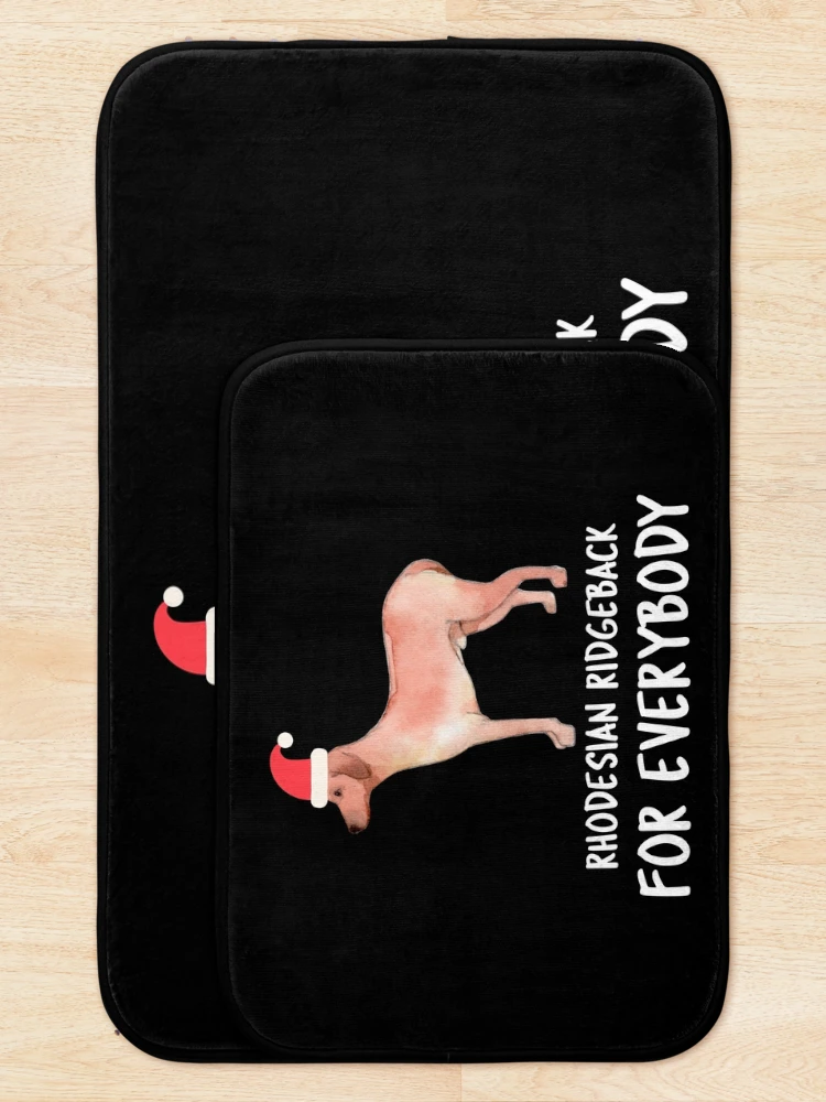Thumbnail 5 of 6, Bath Mat, Dogs For Everybody (Rhodesian Ridgeback) designed and sold by YourEssentials.