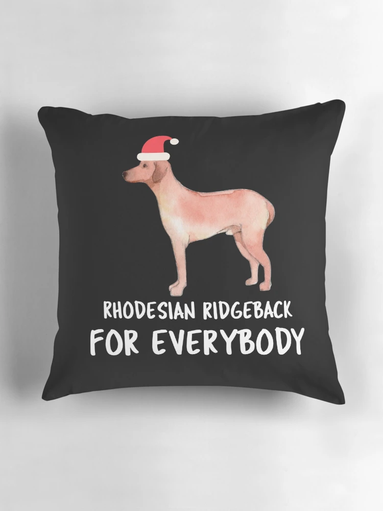 Thumbnail 3 of 4, Pillow, Dogs For Everybody (Rhodesian Ridgeback) designed and sold by YourEssentials.
