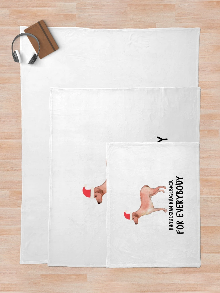 Thumbnail 5 of 6, Throw Blanket, Dogs For Everybody (Rhodesian Ridgeback) designed and sold by YourEssentials.