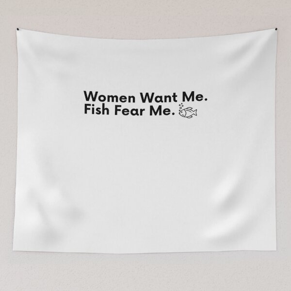 Item preview, Women Want Me Fish Fear Me T-Shirts Gift designed and sold by Emerg-Apparel.