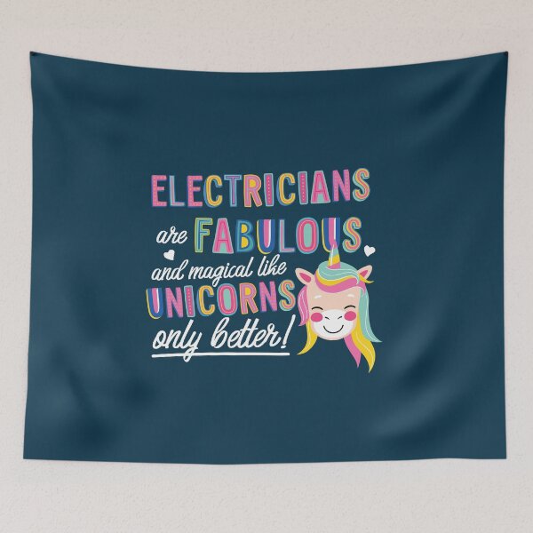 Item preview, Electricians are like Unicorns Gift Idea designed and sold by betternotes.