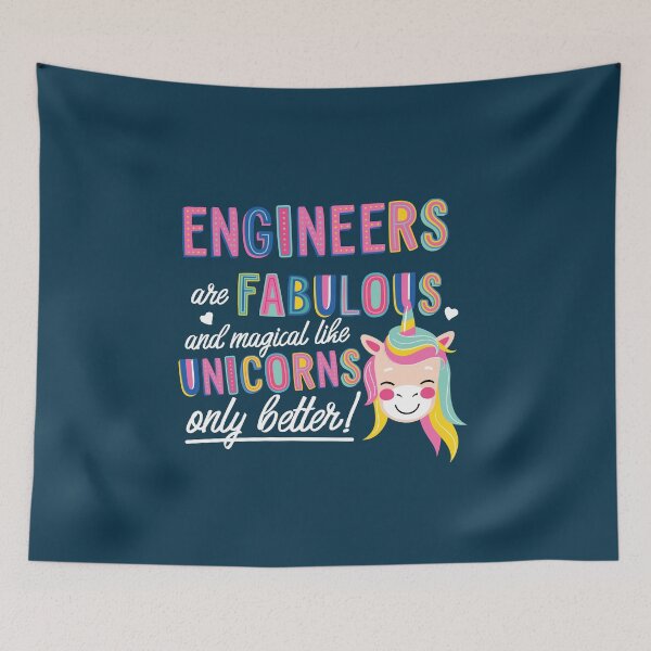 Item preview, Engineers are like Unicorns Gift Idea designed and sold by betternotes.