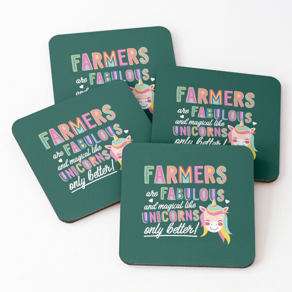 Item preview, Farmers are like Unicorns Gift Idea designed and sold by betternotes.