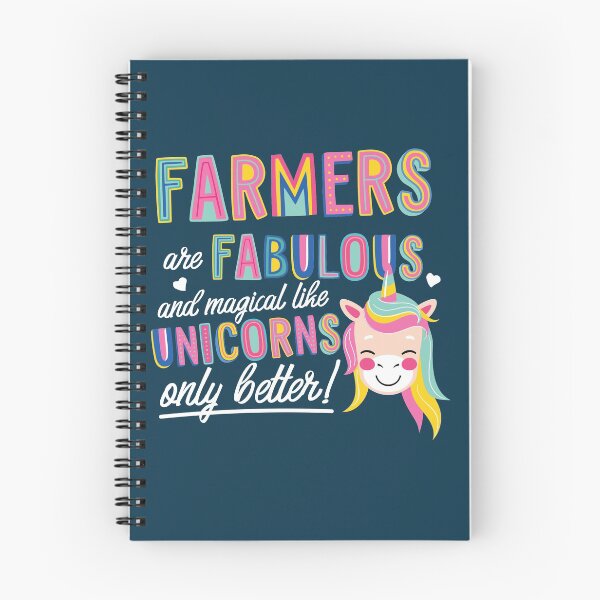 Item preview, Farmers are like Unicorns Gift Idea designed and sold by betternotes.