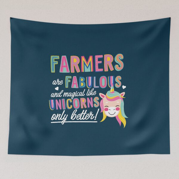 Item preview, Farmers are like Unicorns Gift Idea designed and sold by betternotes.