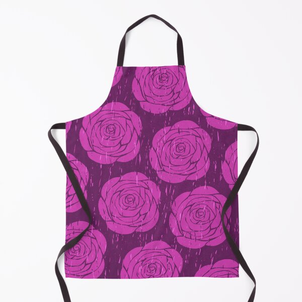 Item preview, Purple Rose Woodcut designed and sold by annieriker.