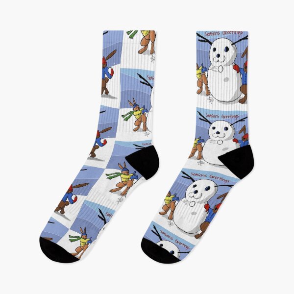 Item preview, Bunny snowball fight  designed and sold by Pittstop.