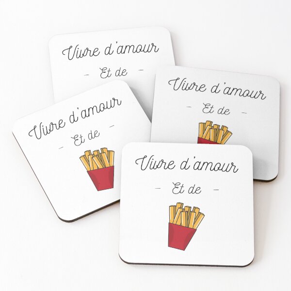 Item preview, Live on love and fries! designed and sold by Curlyhaire.