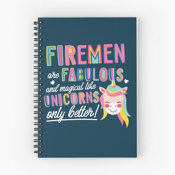 Item preview, Firemen are like Unicorns Gift Idea designed and sold by betternotes.