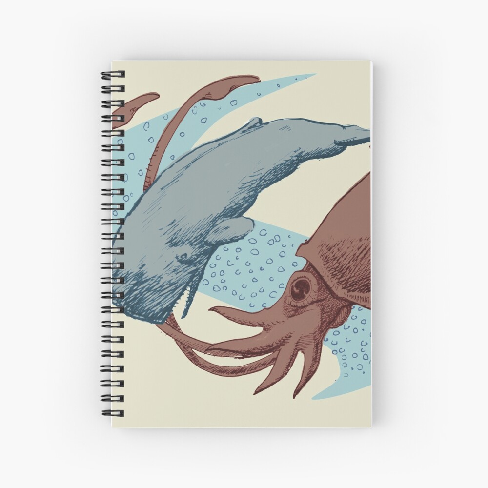 Sperm Whale vs Giant Squid Backpack