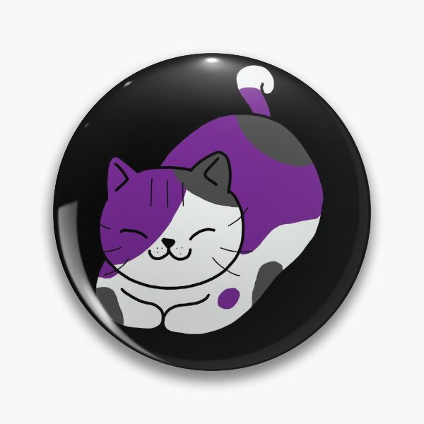 Item preview, Lindo gato de orgullo asexual designed and sold by MickTilio.
