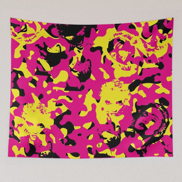 Item preview, Madonna, Camouflage, Pattern designed and sold by PunkRat-Co.