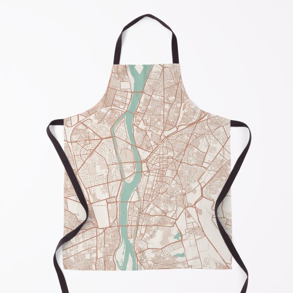 Item preview, Cairo, Egypt Map (Theme 2) designed and sold by Mapnify.