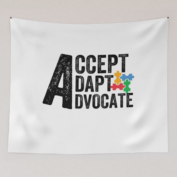 Item preview, Accept Adapt Advocate designed and sold by aoichan3939.