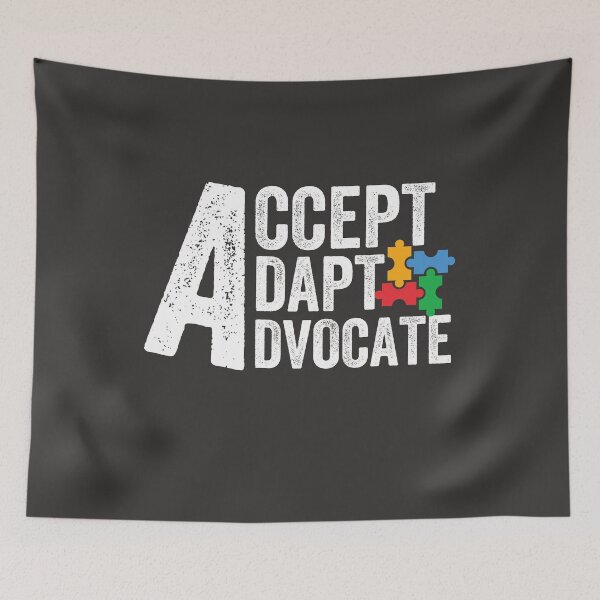 Item preview, Accept Adapt Advocate designed and sold by aoichan3939.