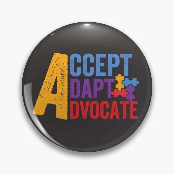 Item preview, Accept Adapt Advocate designed and sold by aoichan3939.