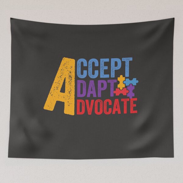 Item preview, Accept Adapt Advocate designed and sold by aoichan3939.