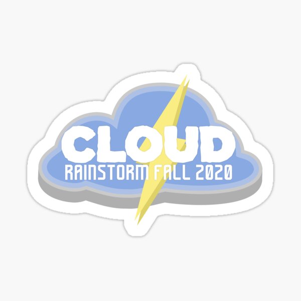 Rainstorm Fall 2020: Learning Unlimited Cloud Sticker