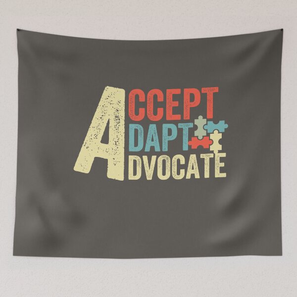 Item preview, Accept Adapt Advocate designed and sold by aoichan3939.