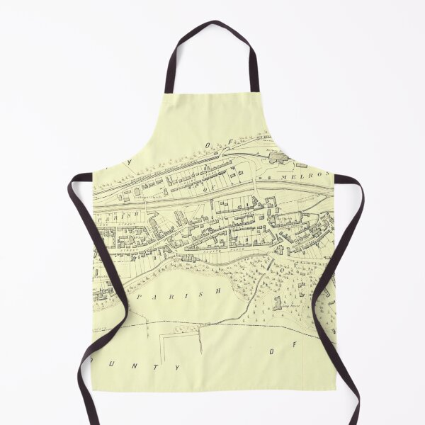 Item preview, Galashiels | Historic map from 1851 designed and sold by yourscotborders.