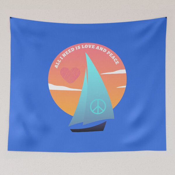 Item preview, All I need is love and peace  designed and sold by Cafecreative.