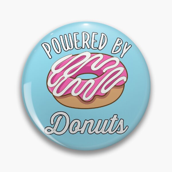Item preview, Powered By Donuts designed and sold by azmndesigns.