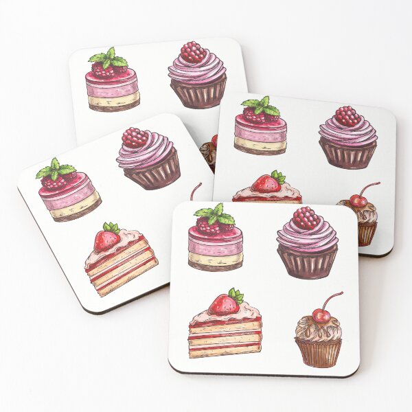 Item preview, Paris pastries sticker pack designed and sold by Nyanko-Sempai.