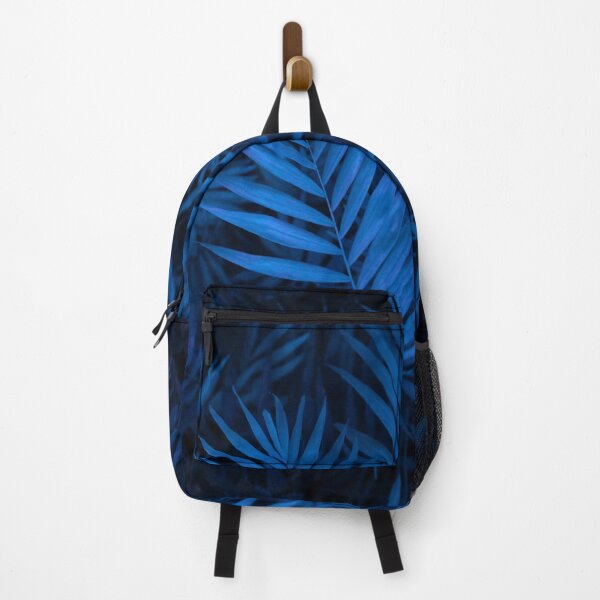 Item preview, Blue Palm Tree Leaves designed and sold by NinaNayko.