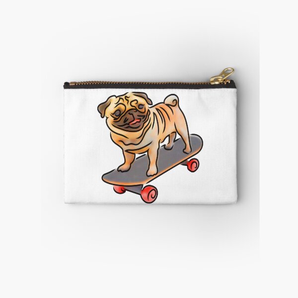 Item preview, skateboarding pug designed and sold by Xdelacra.