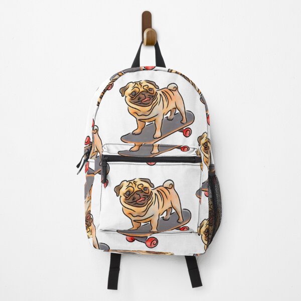 Item preview, skateboarding pug designed and sold by Xdelacra.