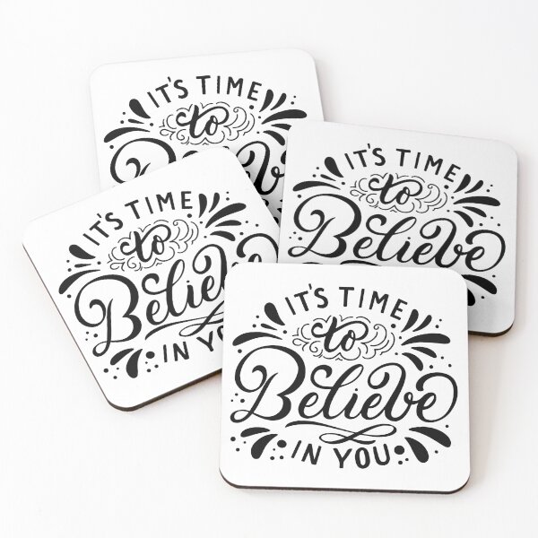 Item preview, It's time to Believe in Yourself designed and sold by Iconique Space.