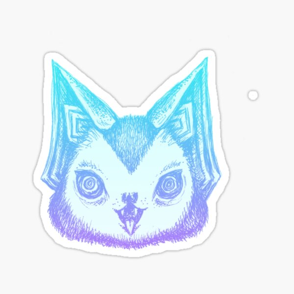 Pastel Bat Sticker