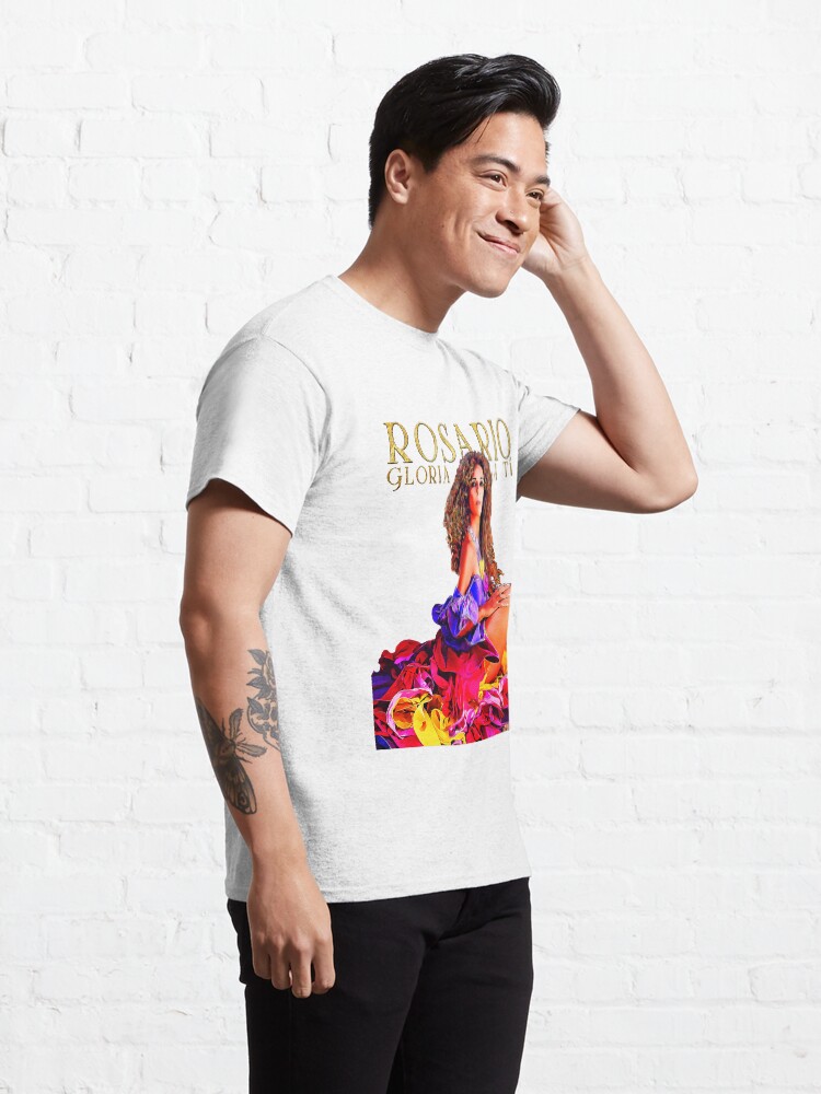 Vista alternativa de Camiseta clásica Rosario Flores Gloria a Tí