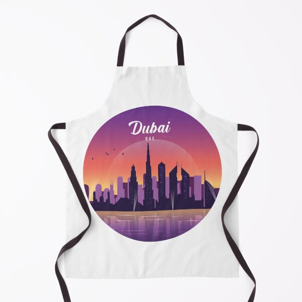 Item preview, Dubai UAE night skyline designed and sold by louzaartist.
