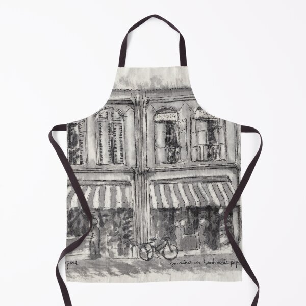 Item preview, Shophouses, Singapore pen & ink    designed and sold by gordonartist1.