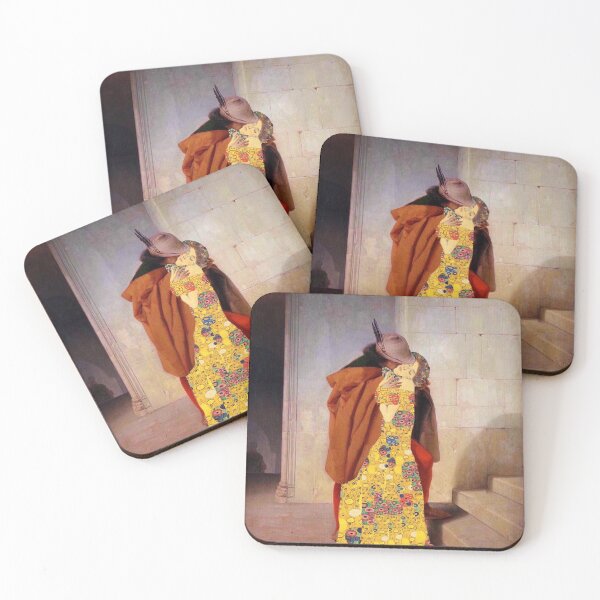 Item preview, the kiss klimt and hayez - revisitation  designed and sold by exceedthedose.