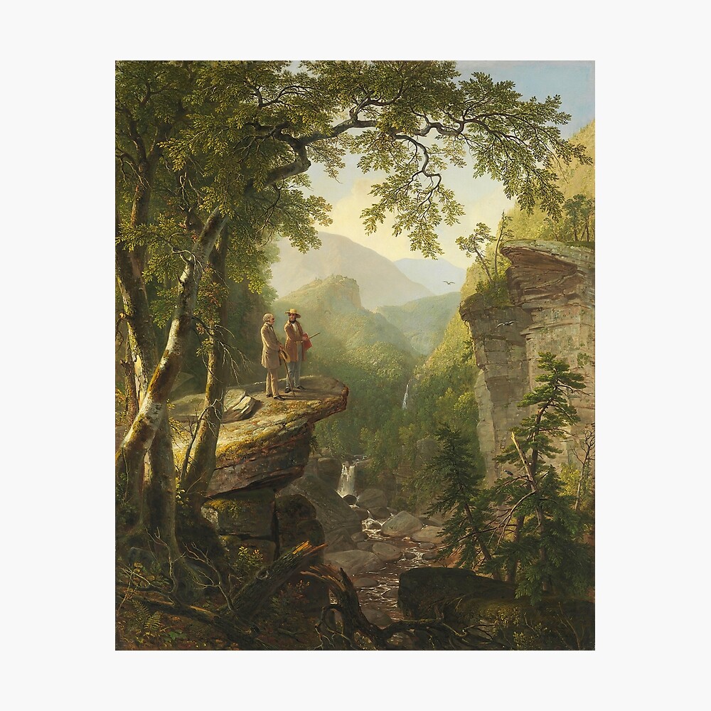 Durand Kindred Spirits Art Canvas/Poster Print A3/A2/A1 1849