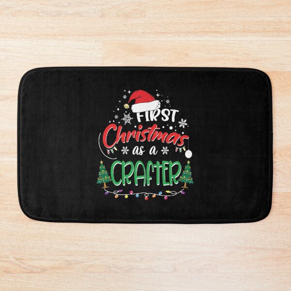 Item preview, First Christmas as a Crafter Funny 1st Christmas Gifts Ideas for New Crafters Craft designed and sold by clothesy7.